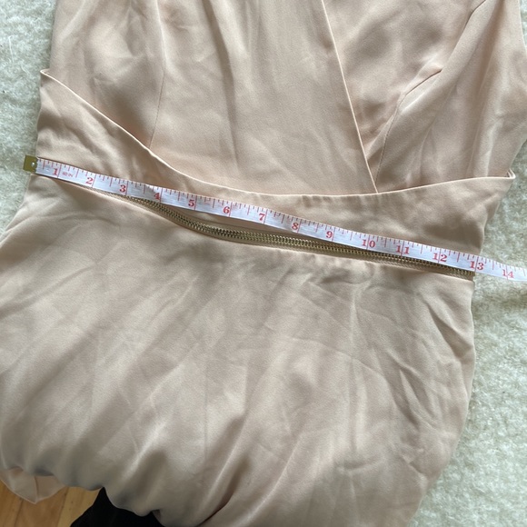 Marciano cream flowy asymmetric maxi dress - Picture 10 of 12